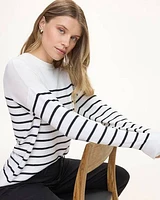 Long-Sleeve Crew-Neck Sweater