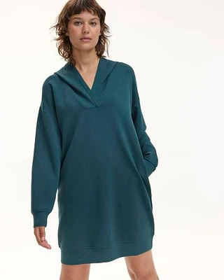 Long-Sleeve Hooded Dress