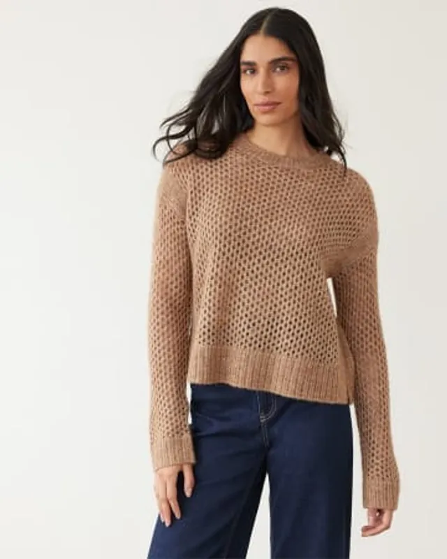 Long-Sleeve Pullover with Jacquard Pattern