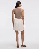 Linen Blend Skort