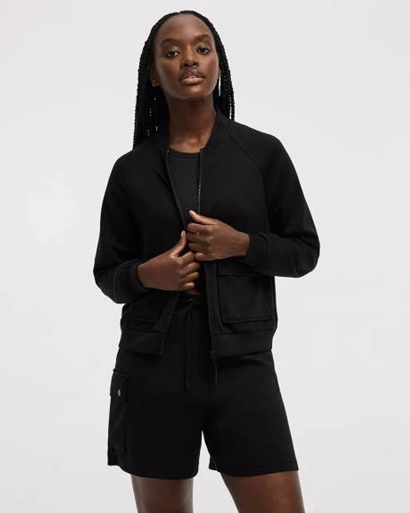 Veste style aviateur en scuba