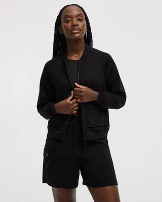 Veste style aviateur en scuba