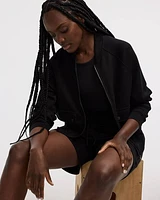 Veste style aviateur en scuba