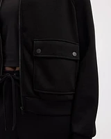 Veste style aviateur en scuba