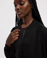 Veste style aviateur en scuba