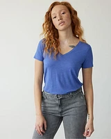 Short-Sleeve V-Neck Tee