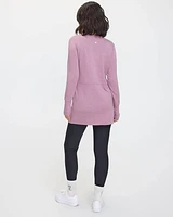 Long-Sleeve Tunic with Front Pocket