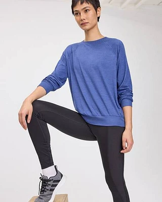 Long-Sleeve Crew-Neck Pullover
