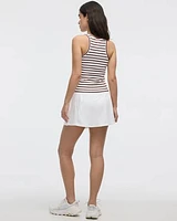 Camisole côtelée ajustée