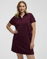 Short-Sleeve Polo Dress