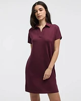 Short-Sleeve Polo Dress