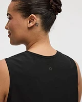 Sleeveless Crew-Neck Dress