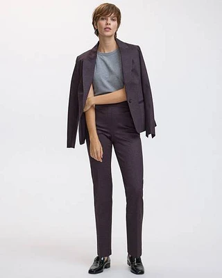 Straight-Leg High-Rise Pants