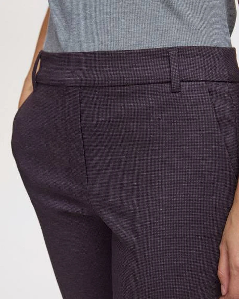 Straight-Leg High-Rise Pants