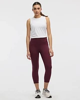 Legging capri Pulse à taille haute avec bande de compression