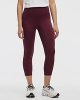 Legging capri Pulse à taille haute avec bande de compression