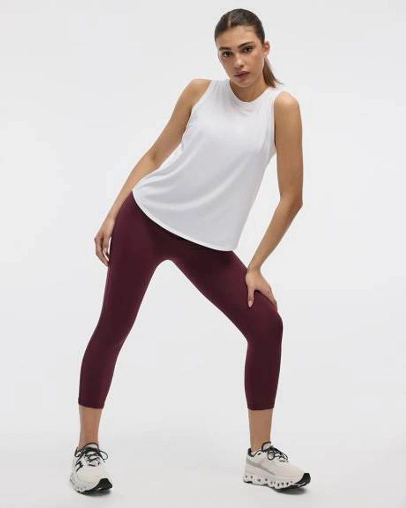 Legging capri Pulse à taille haute avec bande de compression