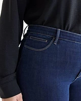 Jean à jambe skinny et taille haute