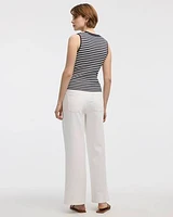 V-Neck Ribbed Tank