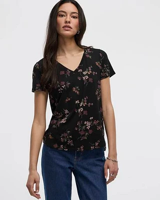 T-shirt à col V
