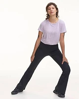 Flare-Leg High-Rise Pulse Legging Pant