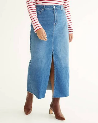 Maxi Denim Skirt