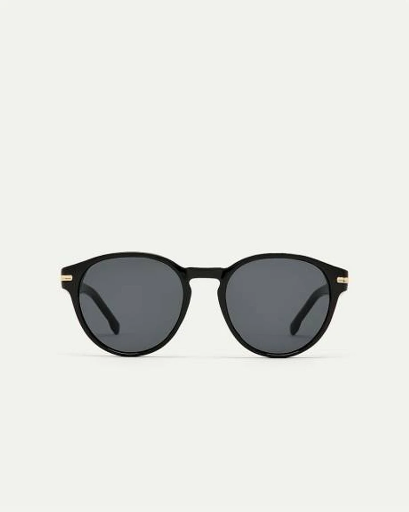 Black Sunglasses with Round Frame