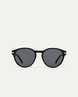 Black Sunglasses with Round Frame