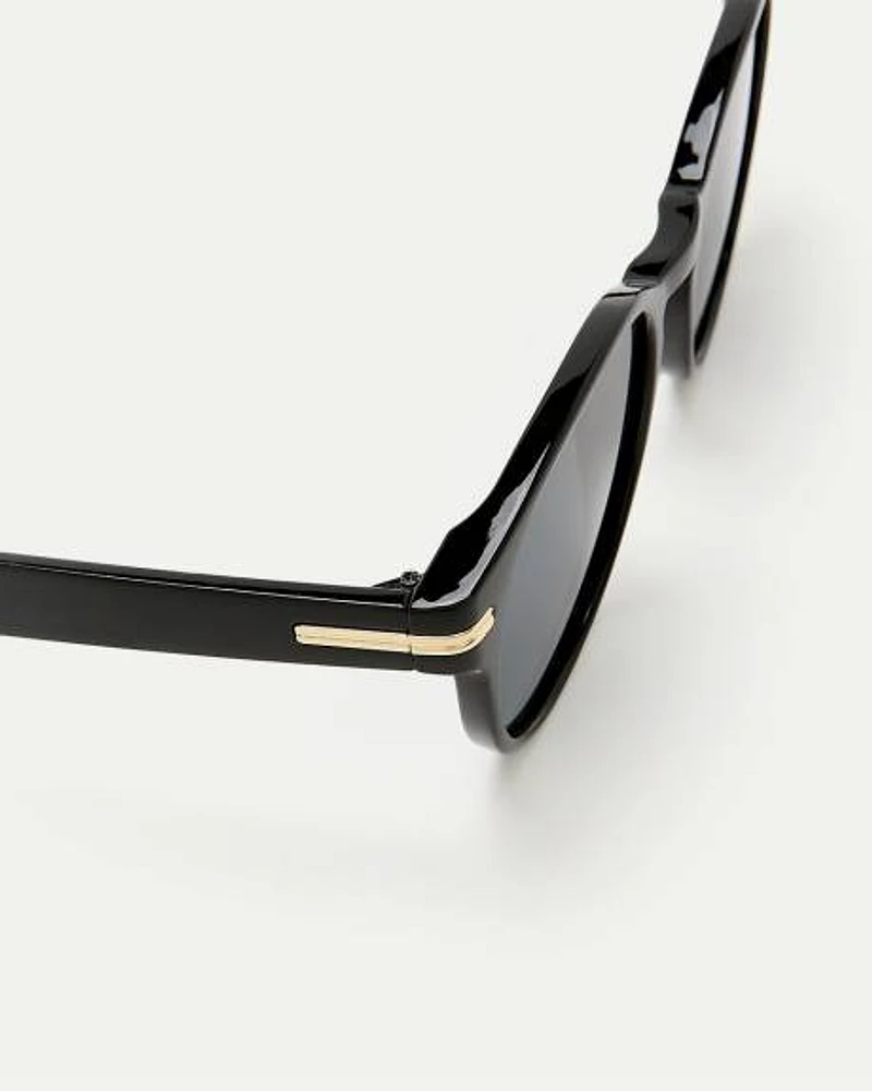Black Sunglasses with Round Frame