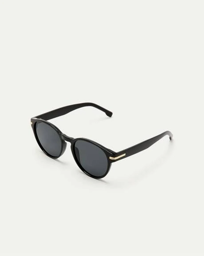 Black Sunglasses with Round Frame