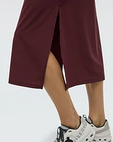 Sleeveless Mix-Media Dress