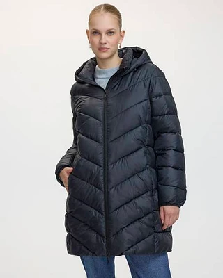 Long Packable Jacket