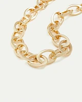 Short Oval Link Chain Necklace