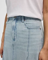Midi Denim Skirt