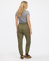 Poplin Jogger with Cargo Pockets