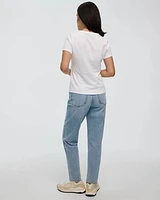 T-shirt ajusté à col V