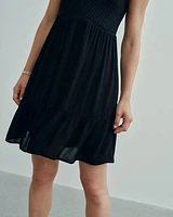 Sleeveless Fit-and-Flare Dress -Toni Fifi. X Reitmans