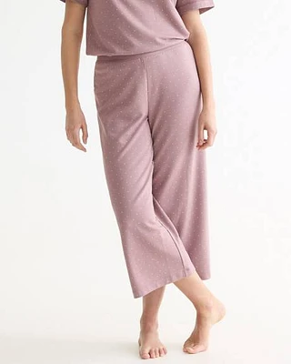 Straight-Leg French Terry Pyjama Pant