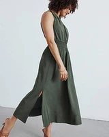 Robe maxi à épaule dénudée