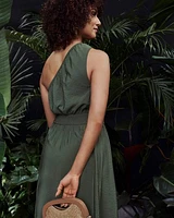 Robe maxi à épaule dénudée