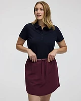 Short-Sleeve Polo Piqué Tee
