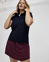Short-Sleeve Polo Piqué Tee
