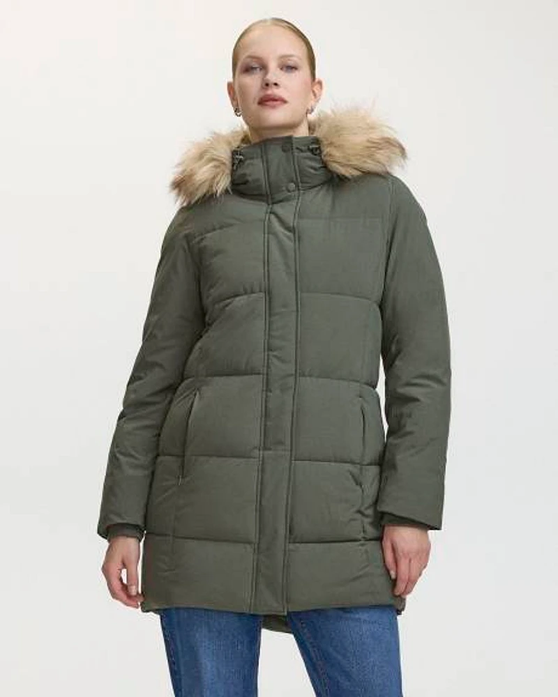 Hooded Quilted Jacket