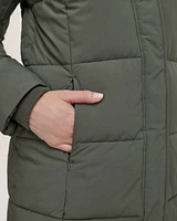 Manteau matelassé à capuchon