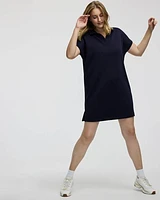 Short-Sleeve Polo Dress