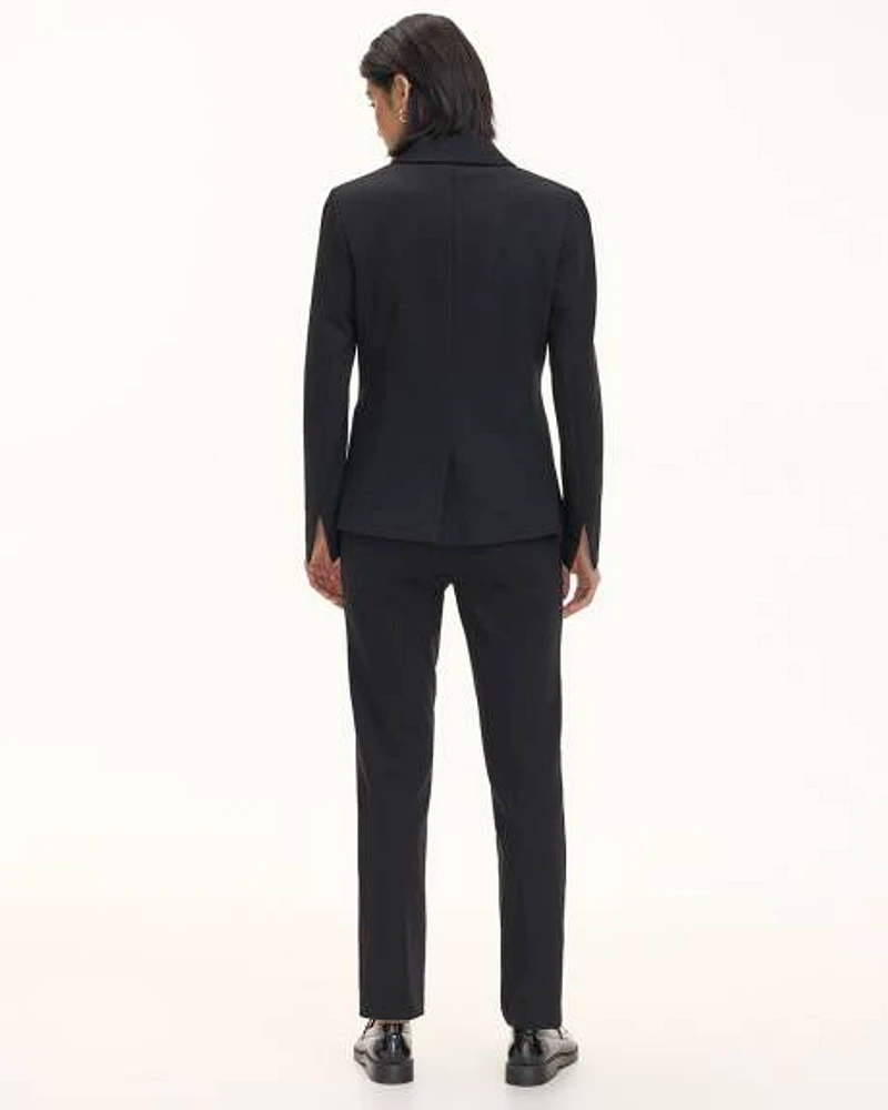 Fitted One-Button Blazer