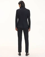 Fitted One-Button Blazer