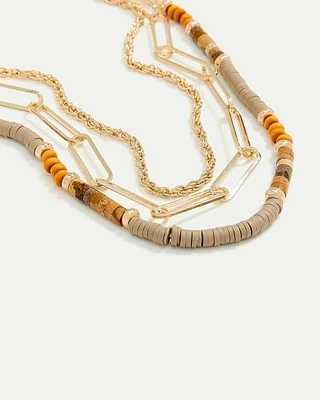 Multilayer Short Necklace