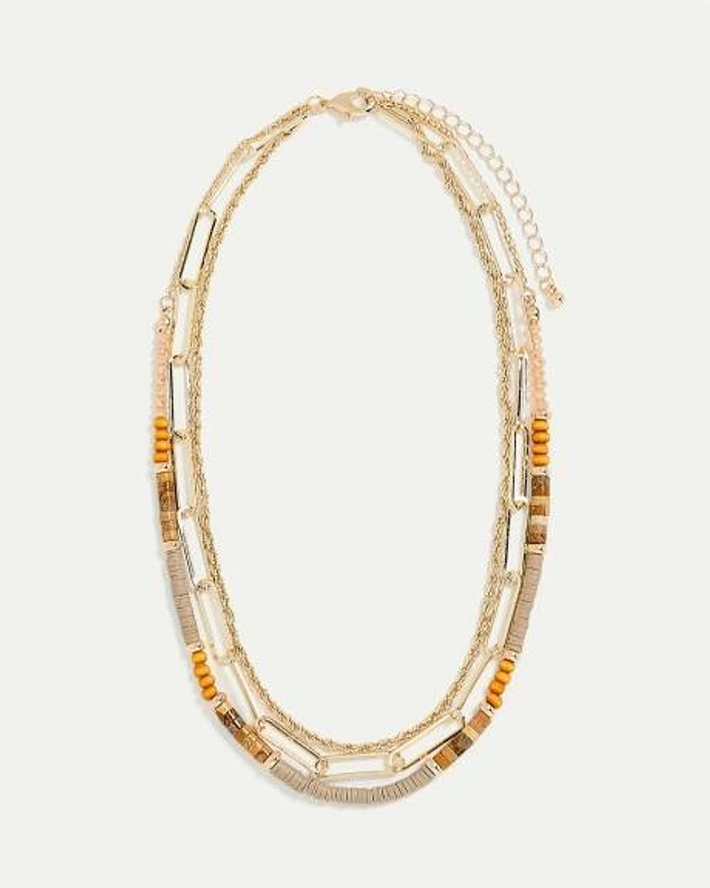 Multilayer Short Necklace