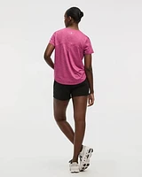 T-shirt à col V et manches courtes